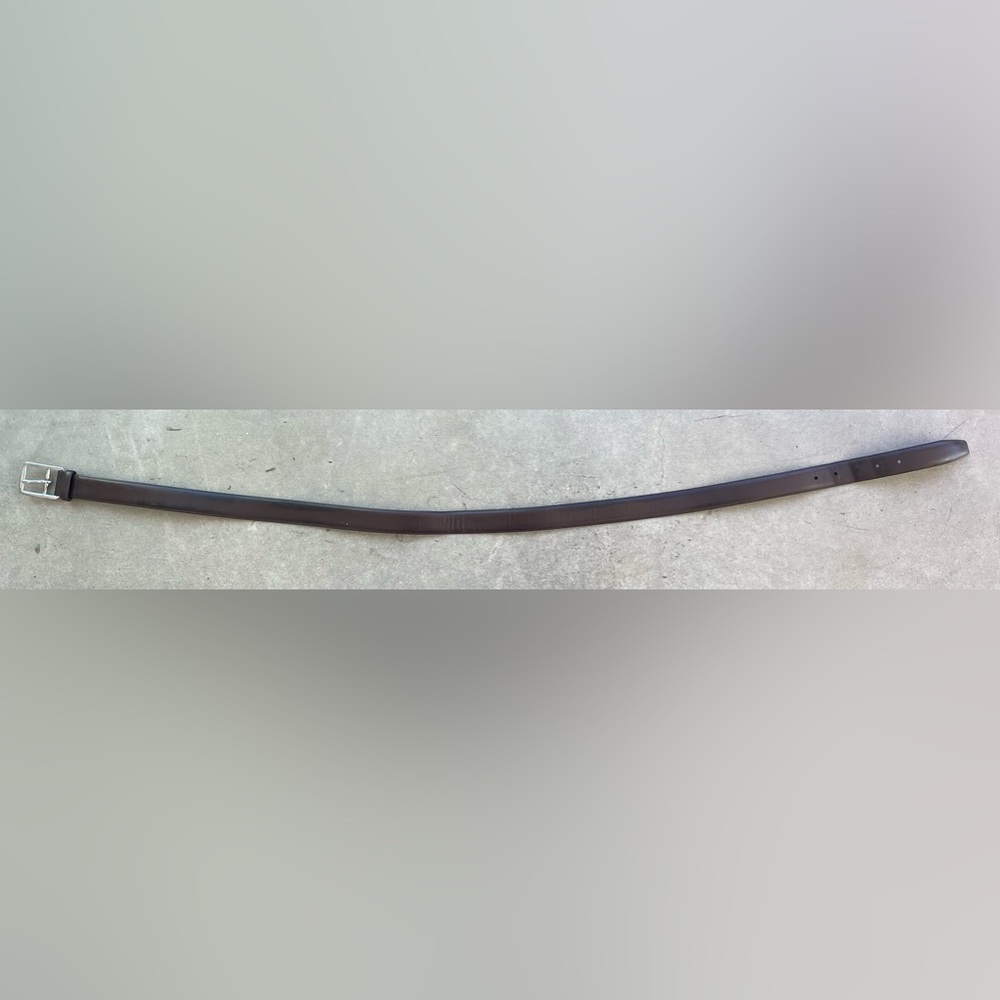 Coach Dark Brown Belt Full Grain Leather size 38 - Picture 7 of 7